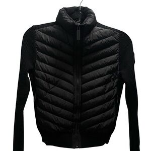 Canada Goose Black Knit Sleeve Jacket